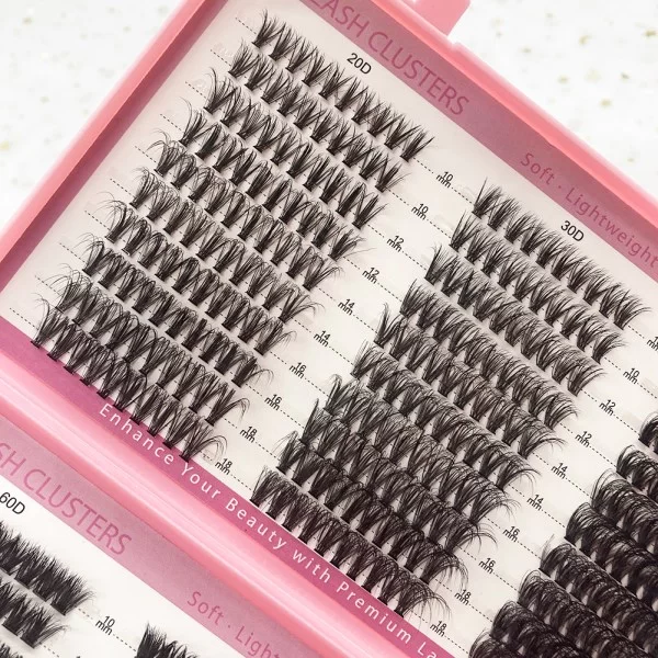 diy cluster lash extensions